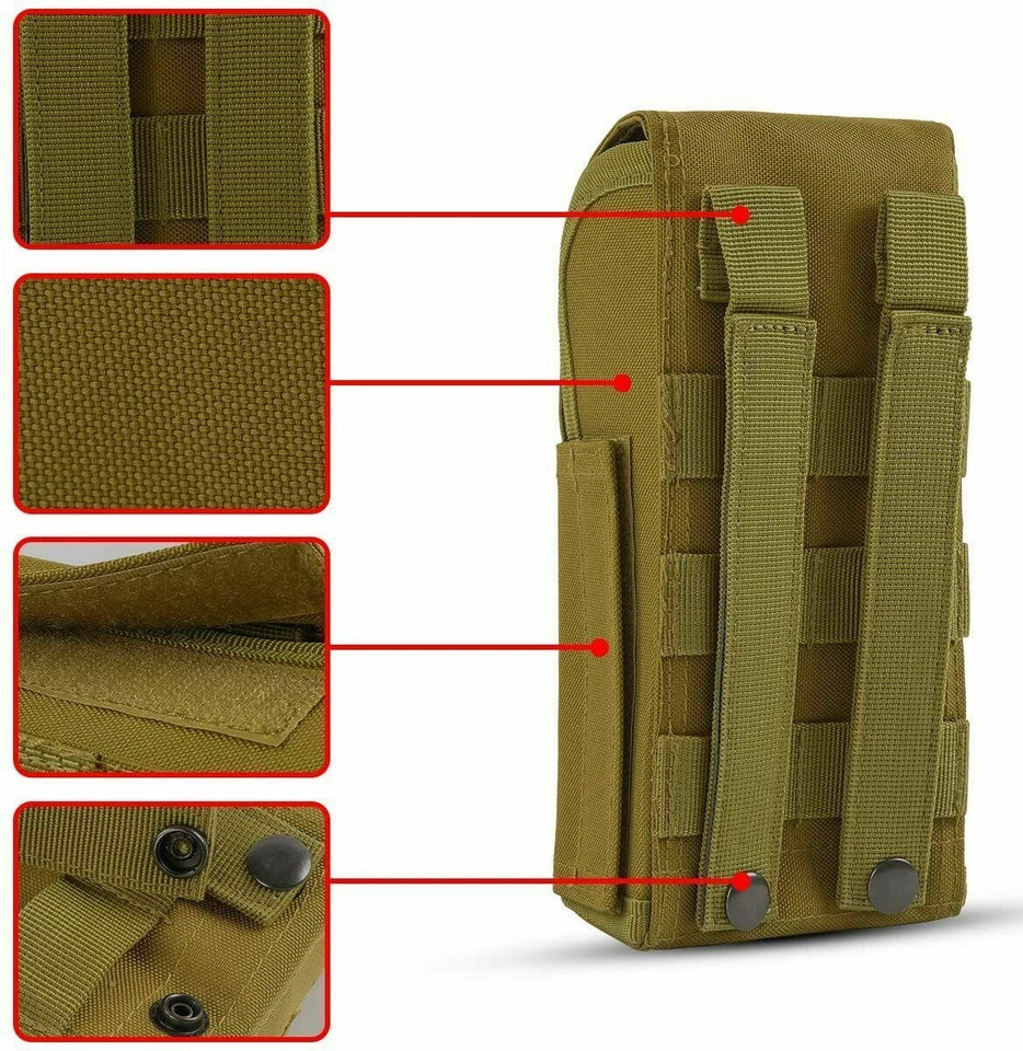 Tactical Molle Shotgun Shell Ammo Holder 25 Rounds 12 Gauge Magazine Pouch - Image 4 of 4