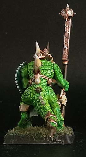painted Saurus temple guard Lizardmen Old World WFB - Picture 6 of 10