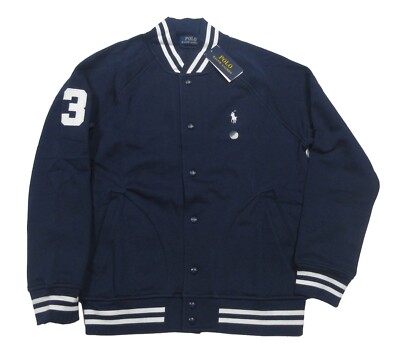 ジャケット・アウター POLO RALPH LAUREN RUGBY Varsity Jacket Polo Ralph Lauren Medium Varsity Jacket Bulldog RRL Trucker