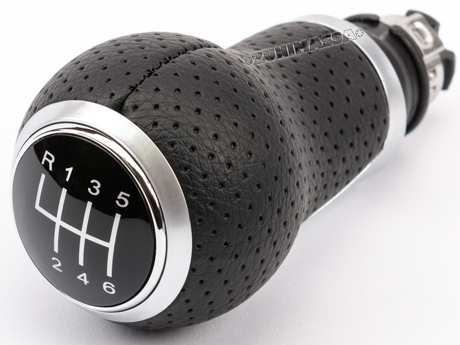 Pomello Leva Del Cambio Per Audi A3 8V 6 Marce Nero Pelle Con - Foto 4