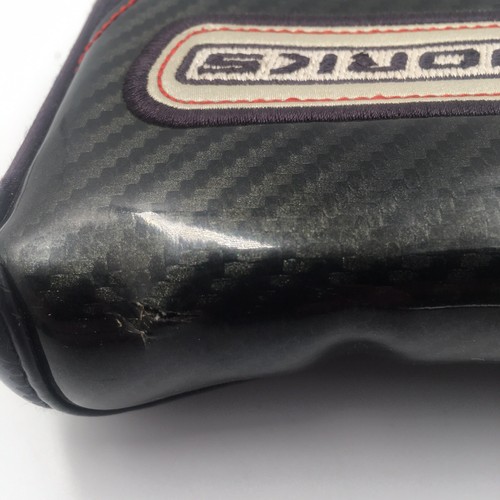 Odyssey O WORKS Mallet Putter Headcover Black Silver Red Golf Head Cover MP1 - Picture 6 of 7