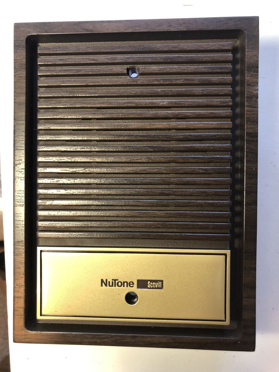 Old Nutone Intercom Parts