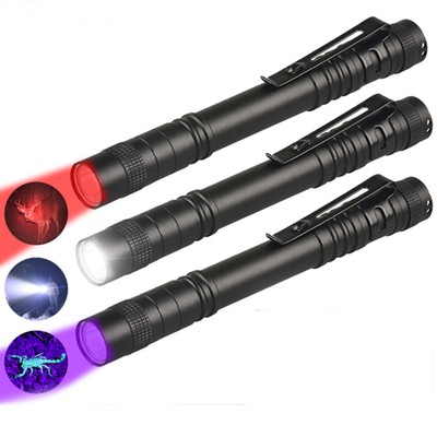 1X Mini Portable LED Taschenlampe Taschenlampe Bright Handheld Pen Licht