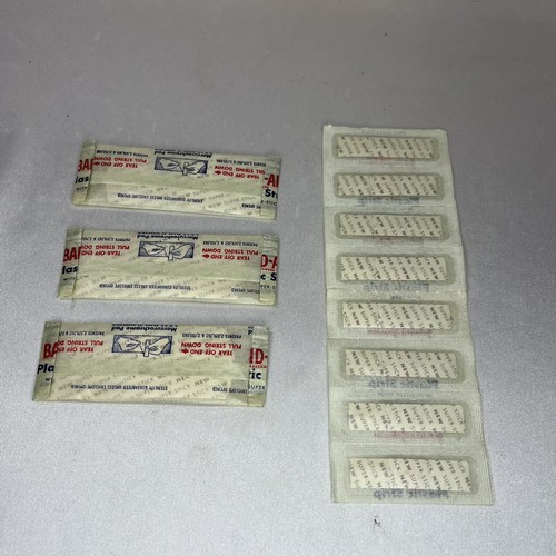 Vintage Pflasterdose mit original verpackten Pflastern Super Stick Farbe beige - Bild 11 von 12