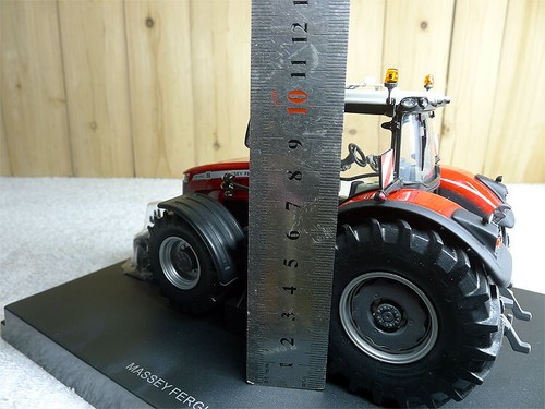 1:32 UH 5293 Massey Ferguson 8740 S Tractor Construct Farm Machine Diecast Model - Picture 13 of 24
