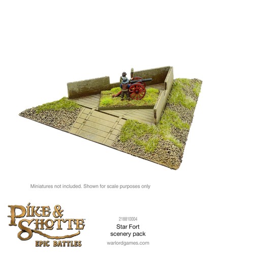 Pike & Shotte Epic Battles - Star Fort Scenery Pack - Warlord Games - Picture 4 of 5