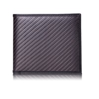 Boshiho® Mens Carbon Fibre Rfid Wallet Genuine Leather Lining Flip Up Id Window, Boshiho® Mens Carbon Fibre Rfid Wallet Genuine Leather Lining Flip Up Id Window,