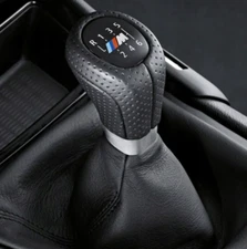 Weighted 6 Speed Leather Gear Shift Knob for M Sport BMW E46 E90 Fast Shipping