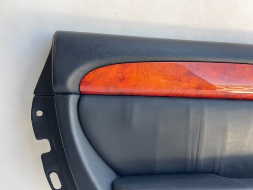 2002-2010 LEXUS SC430 FRONT DRIVER LEFT SIDE DOOR TRIM PANEL BLACK OEM 02-10 - Picture 2 of 23