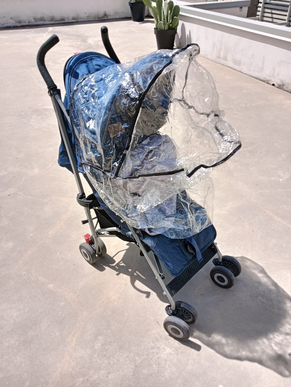Maclaren Triumph Blu - Passeggino Leggero Usato foto 3