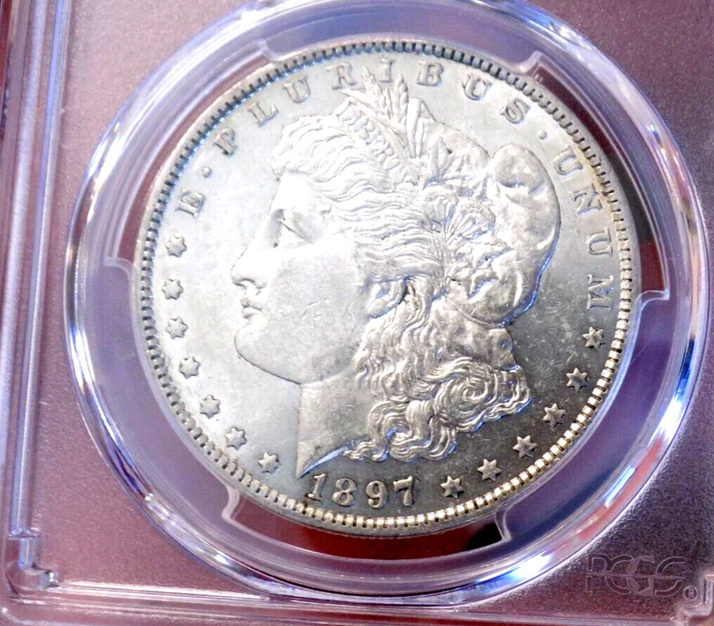 AU 55 Graded 1897 Year Morgan US Dollars (1878-1921) for sale | eBay