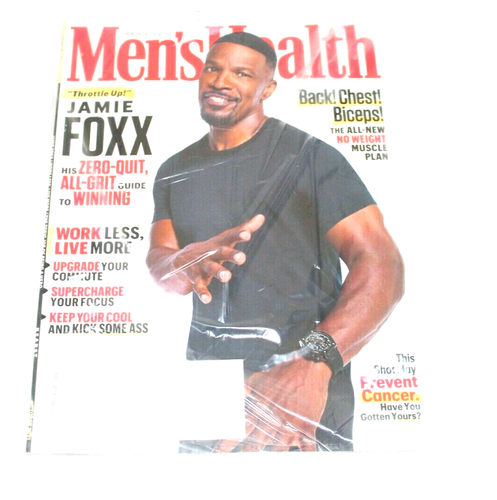 Mens Health Magazine October 2021 Jamie Foxx Zero Quit Work Less Live More - 第 1/1 張圖片