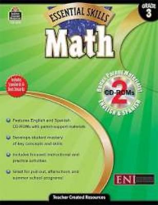 Essential Skills - Math, Grade 3 by Teacher Created Resources Staff ...