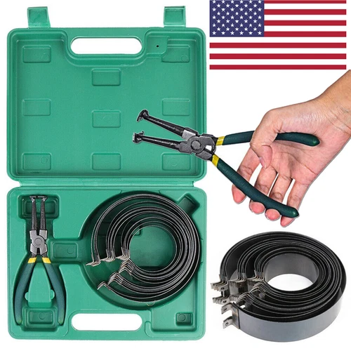 Motorcycle ATV Car Engines Piston Ring Compressor Expander Installer Plier Tools