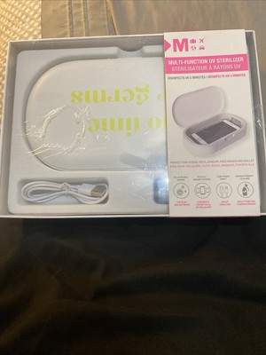 M Lifestyle  Multi-function UV Sterilizer Sanitizer Box  no Time For Germs 