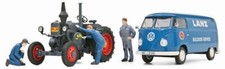 Volkswagen T1b Van Lanz Assistance with Bulldog Tractor 19 1:32 SCHUCO 450785900