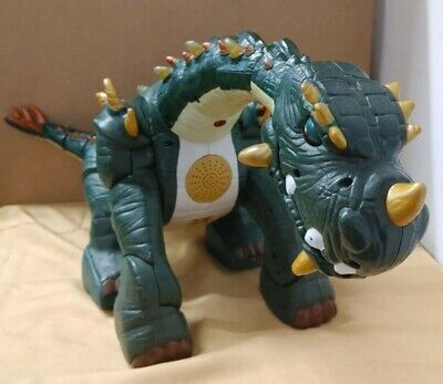 SPIKE the Ultra Dinosaur Fisher-Price Green Parts or Repair No Remote No Charger | eBay