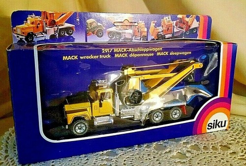 MACK TRUCK WRECKER NOS SIKU ART N°2917 ORG BOITE OR DEPANNEUSE NON PERFORÉE. - Photo 1 sur 10