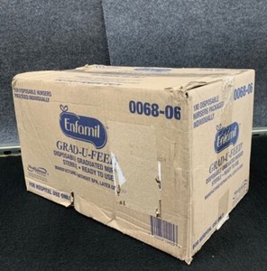 Enfamil Grad-U-Feed Disposable Graduated Nurser With Cap Cs 100 E/30 0068-04