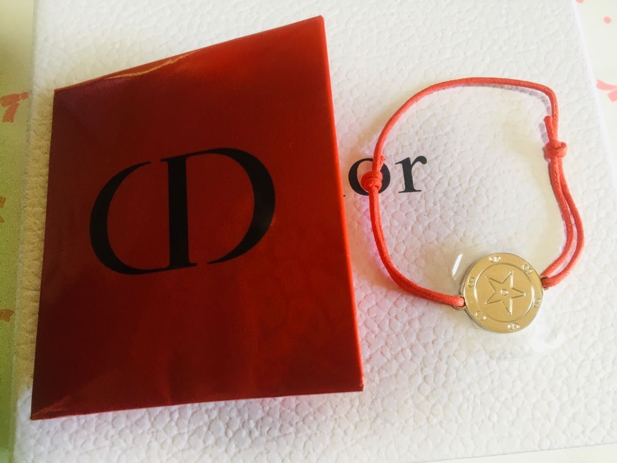 Christian Dior パッチンブレス Christian Dior Hair tie Bracelet choker Scrunchie Chouchou