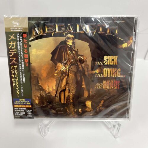 Megadeth The Sick, The Dying...And The Dead! Japan Music SHM-CD Bonus Tracks