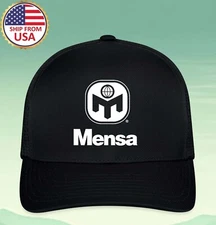 Mensa International Hat Baseball Cap Size S/M & L/XL