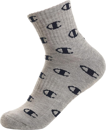 Champion Kids Quarter Socks - 6 Pack - Picture 27 of 36