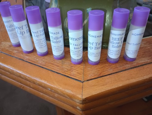Beef Tallow Lip Balm