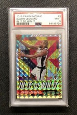 Kawhi Leonard Mosaic In It To Win It PSA 9