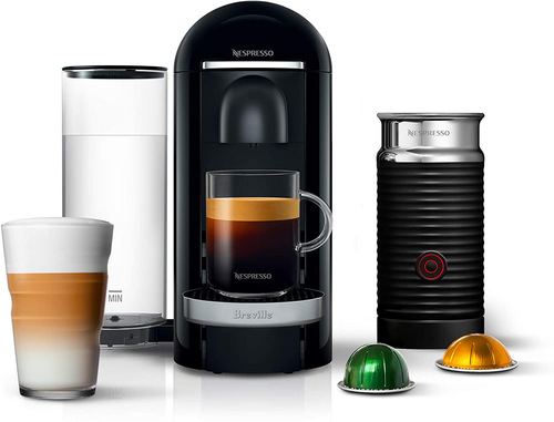 Nespresso BNV450BLK Vertuoplus Deluxe 