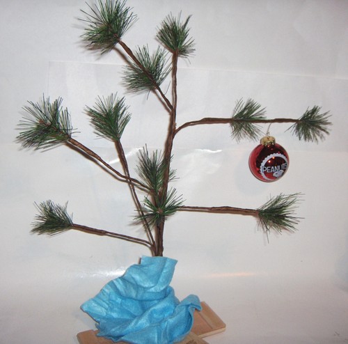 SNOOPY Peluche PEANUTS 2009 Festeggia 60 Anni Babbo Natale CAPPELLO e un Albero Charlie Marrone - Foto 10 di 10