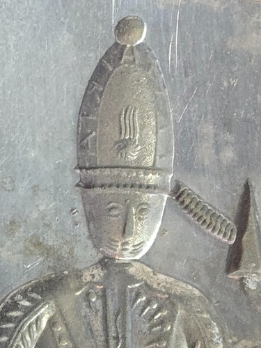 Copia de colección de placa de metal antigua Virginia BAKESHOP FIGURAL MOLD - Imagen 2 de 9