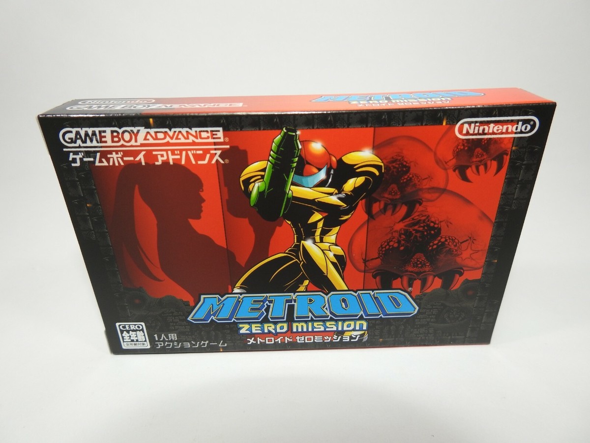 NEW) Metroid Zero Mission Japanese Ver Nintendo GBA Japan | eBay NEW) Metroid Zero Mission Japanese Ver Nintendo GBA Japan | eBay