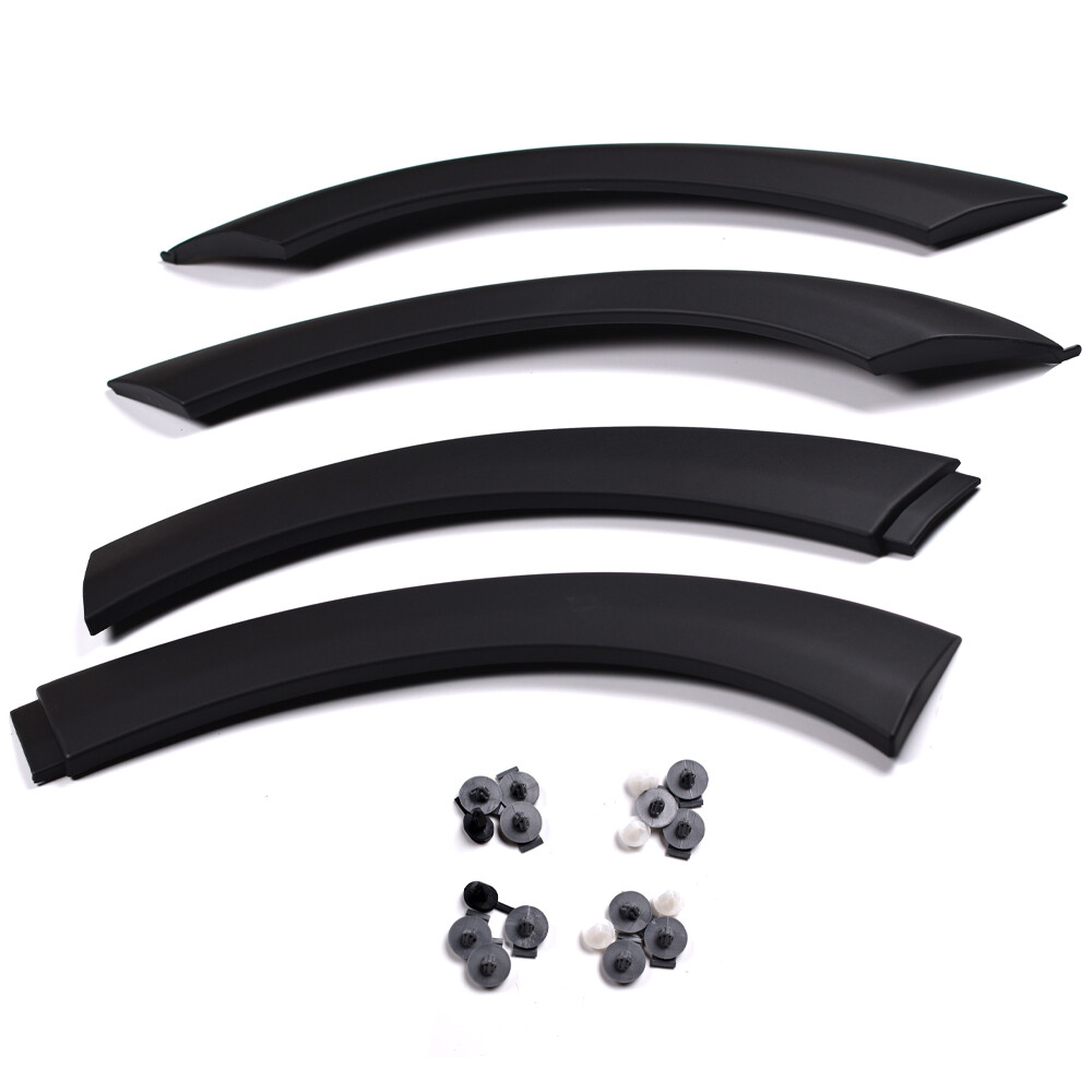 4PCS Mini Cooper 2002-2008 Front Wheel Arch Fender Flares & Hood Trim Set