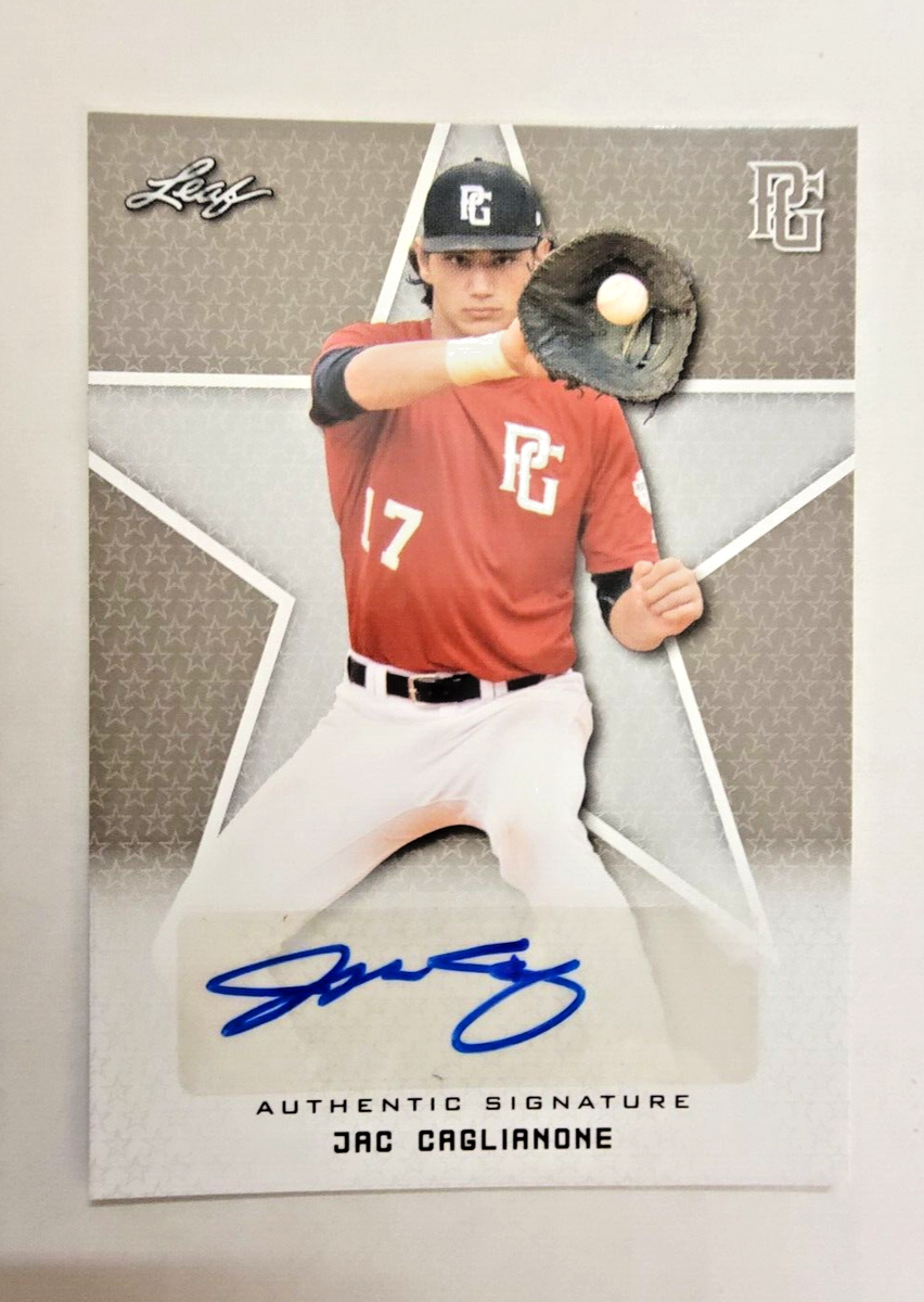 JAC CAGLIANONE 2020 LEAF PERFECT GAME NIKE AA ROOKIE JAC CAGLIANONE 2020 LEAF PERFECT GAME NIKE AA ROOKIE