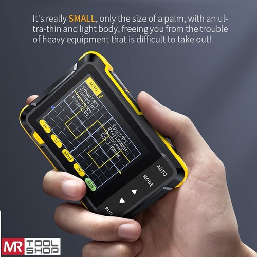 FNIRSI DSO152 Mini Handheld Digital Oscilloscope 200KHz Analog Bandwidth 2.5MS/s - Picture 8 of 15
