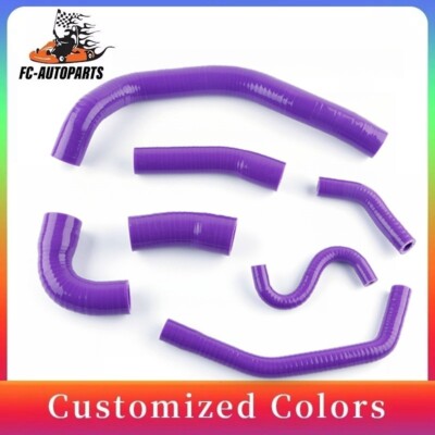 Silicone Coolant Radiator Hose Purple For 2002-2003 YAMAHA YZF-R1 YZF R1