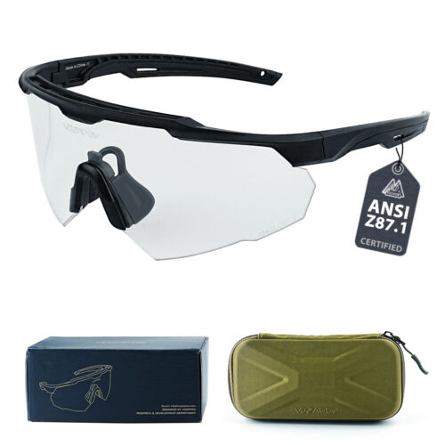 Tactical Goggles Professional Z87.1 Safety Shooting Glasses Anti Fog Sunglasses - Picture 12 of 30