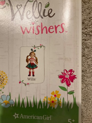 American Girl Puppe Gummistiefel Wishers Willa erstes Outfit rote Haare haselnussbraune Augen 2016 - Bild 2 von 5