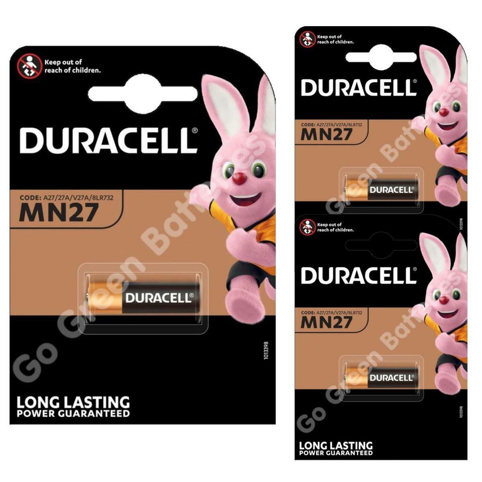 EUNICELL 5 Piles Alcaline 12V A27 27A Mn27 Gp27a L828 El812