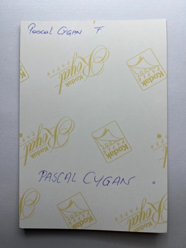 Autograph PASCAL CYGAN-FC Arsenal London-Ex-Lille-Villarreal-Cartagena-signed - Picture 2 of 2