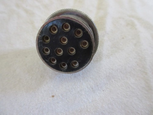 SIGNAL CORPS US ARMY COMMAND RADIO 12 WAY PLUG SCR-274N ARC-5