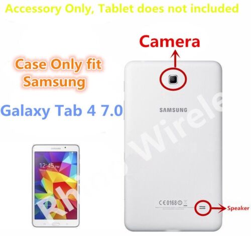 Für Samsung Galaxy Tab 4 Ecke 7" Tablet Cover Case Panzerung Robuste Schutzfolie T230 - Bild 3 von 27