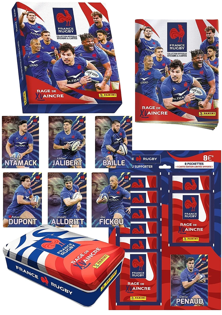 Album, stickers, cartes rugby|France RUGBY|Collection