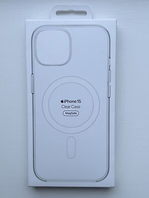 Original Apple Clear Case mit MagSafe für iPhone 15 - KLAR