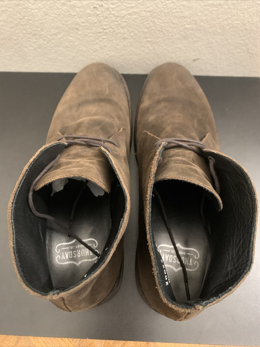 THURSDAY BOOTS Everyday Chukka Lace brown Suede Leather  display picture 1