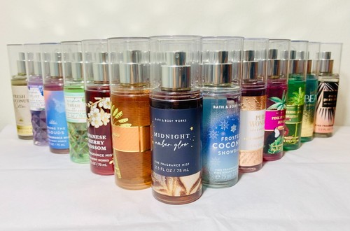 Bath & Body Works 2.5 OZ. Mini Fine Fragrance mist/spray Travel size, You choose - Picture 2 of 35