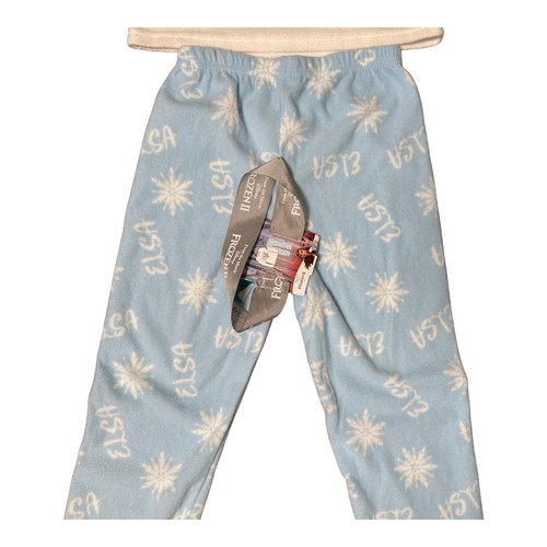 Disney Girls Frozen 2 Elsa Believe In The Journey Blue Pajamas Sleep Set - Picture 9 of 11
