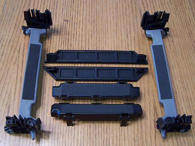 For Traxxas 8S X-Maxx Left Right Battery Hold-Down Mount Spacer Nerf Bar Lipo 6s