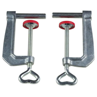 ** Secure Your Projects with the BESSEY 2-1/4 In. Table Clamp (2-Pack)****
